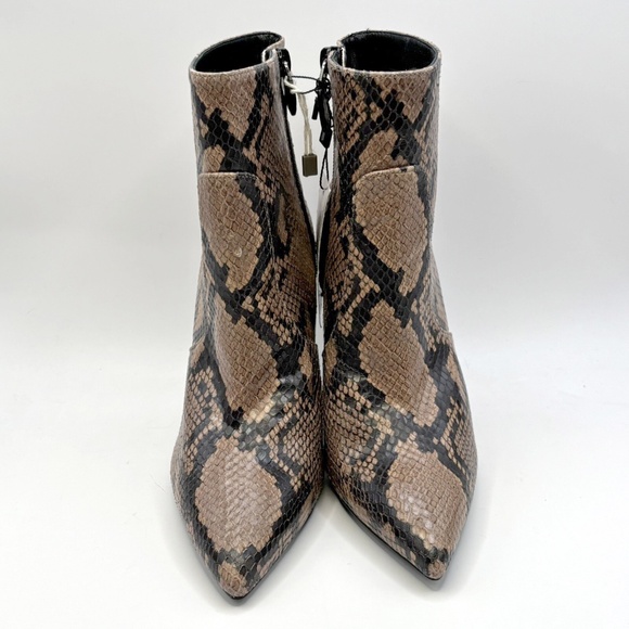 Stuart Weitzman Snakeskin Leather Bootie - Picture 2 of 7